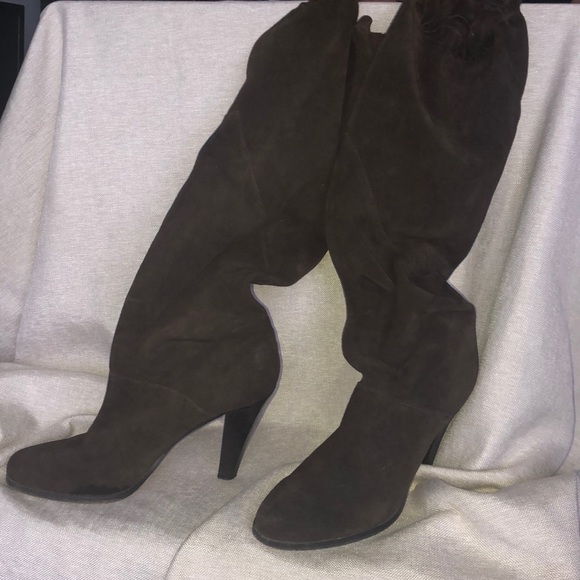 Michael Kors Slouchy Suede Knee-High Boots - Picture 1 of 10